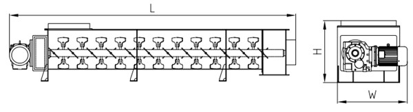 DJH雙軸連續(xù)式混合機(jī)(圖3)